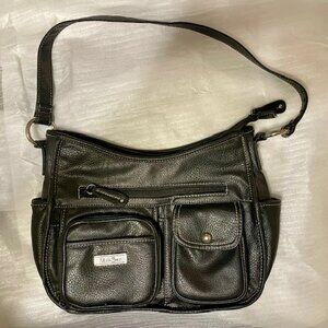Sag Harbor Shoulder Bag Black Tote Purse Large